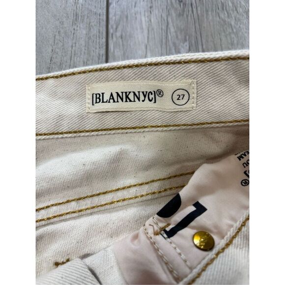 BLANK NYC WIDE LEG CREAM PANTS SIZE 27 - Picture 9 of 10